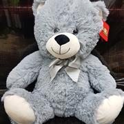 Large grey teddy bear